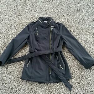 Michael Kors Zip-Front Trench Jacket NWOT